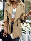 Women's Coats Temperament Commuter Long Sleeve Coat - Coats - Instastyled | Online Fashion Free Shipping Clothing, Dresses, Tops, Shoes - 23/12/2022 - Blue - COA2212231481
