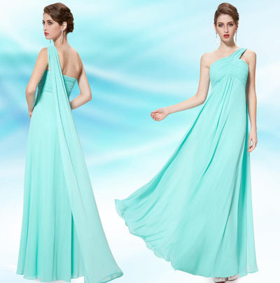 Fashion Irregular Single-shoulder Evening Dresses