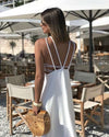 Sexy Sleeveless Halt Beach Shift Dresses