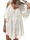 Fashion Pure Lace Loose Vacation Dresses
