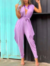 Sexy Loose Pure Sleeveless Jumpsuits