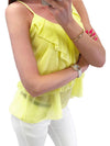 Women Colorful Summer Chiffon Plain Vests