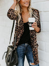 Loose Leopard Print Animal Print Fashion Coat