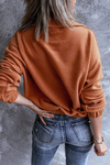 Casual Solid Zipper Collar Tops(6 Colors) Sweatshirts