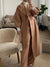 Elegant Solid Color Turndown Collar Outerwear(9 Colors)
