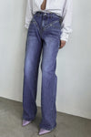 CiciCloth Casual Street High Waist Straight Denim Jeans