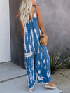 Chic Women Street style Printed Strapless Jumpsuits