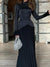 Celebrities Elegant Solid Pleated Half A Turtleneck Pleated Dresses
