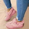 Women warm bowknot cotton shoes boots