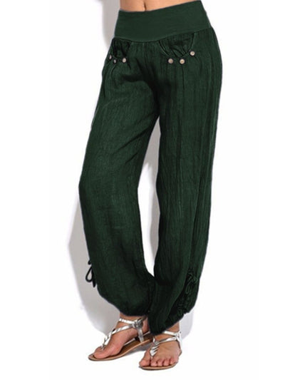 Woman Casual Comfortable Long Pants