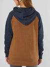 Fashion Gored Long sleeve Pocket Hoodies Sweatshirts