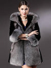 Women Fashion Fur  Plush Coats
