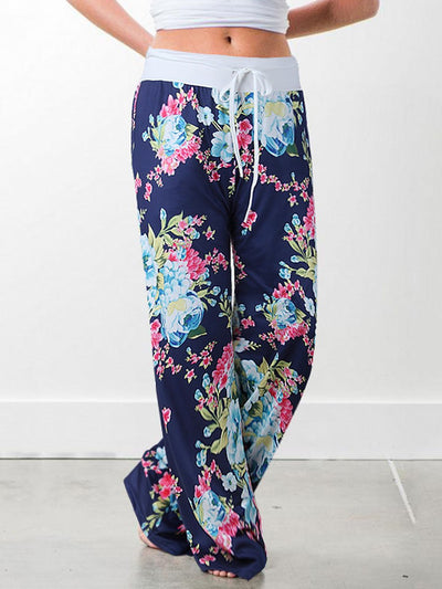 Casual Camouflage Print trousers