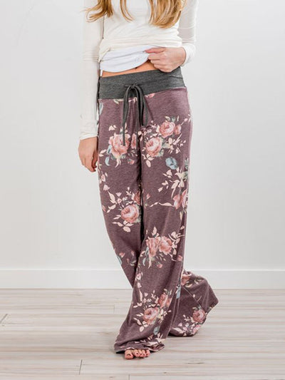 Casual Camouflage Print trousers