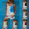 Matching color sleeveless halter Strapless top Vests