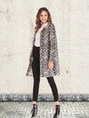 Fashion Leopard Print Woman Coat