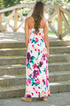Fashion Floral Vest Maxi Dresses