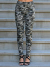 Fashion Camouflage Slim Pencil Pants