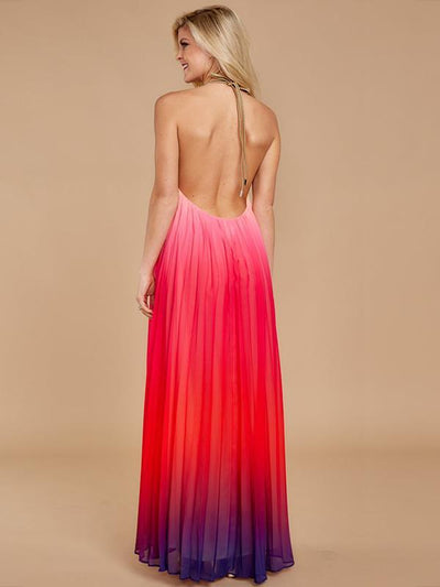Fashion Strap Multicolor maxi Dresses