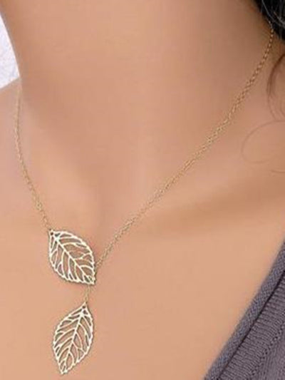 Alloy Necklaces Elegant Leaves Necklaces