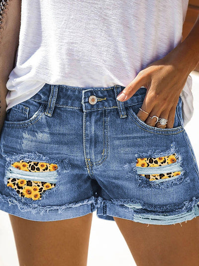 Summer women daily short pants with pockets