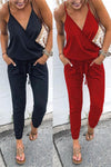 Fashion Casual Backless Vest Jumpsuits