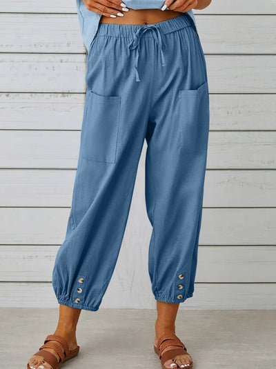 Casual Loose Daily Long pants With Pockets