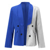 Fashion Lapel Long sleeve Double-breasted Blazer Coats