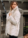 Simple Solid Colors Faux Fur Coat Outwears