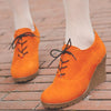 Fashion Flock High-heeled Platform Ankle Wedges  Boots